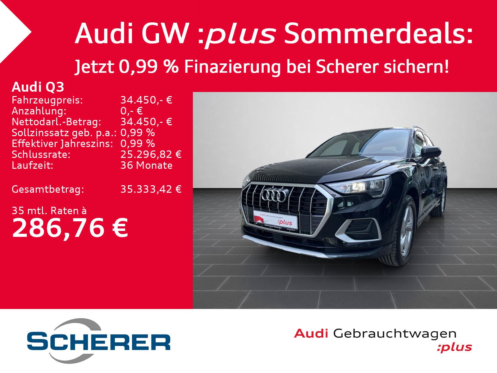 Audi Q3 advanced 35 TFSI Navi Kamera S tronic