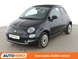 Fiat 500C 1.2 Lounge*CABRIO*NAVI*PDC*KLIMA*TEMPO* - Fiat 500C: Schwarz