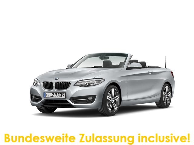 BMW 220 i Aut. Sport Line Cabrio/Navi/Leder/Bi-Xenon