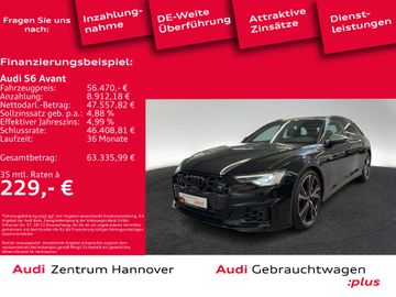 Audi Leasingangebot: Audi S6 Avant 55 TDI qu. Kamera LED ACC Navi