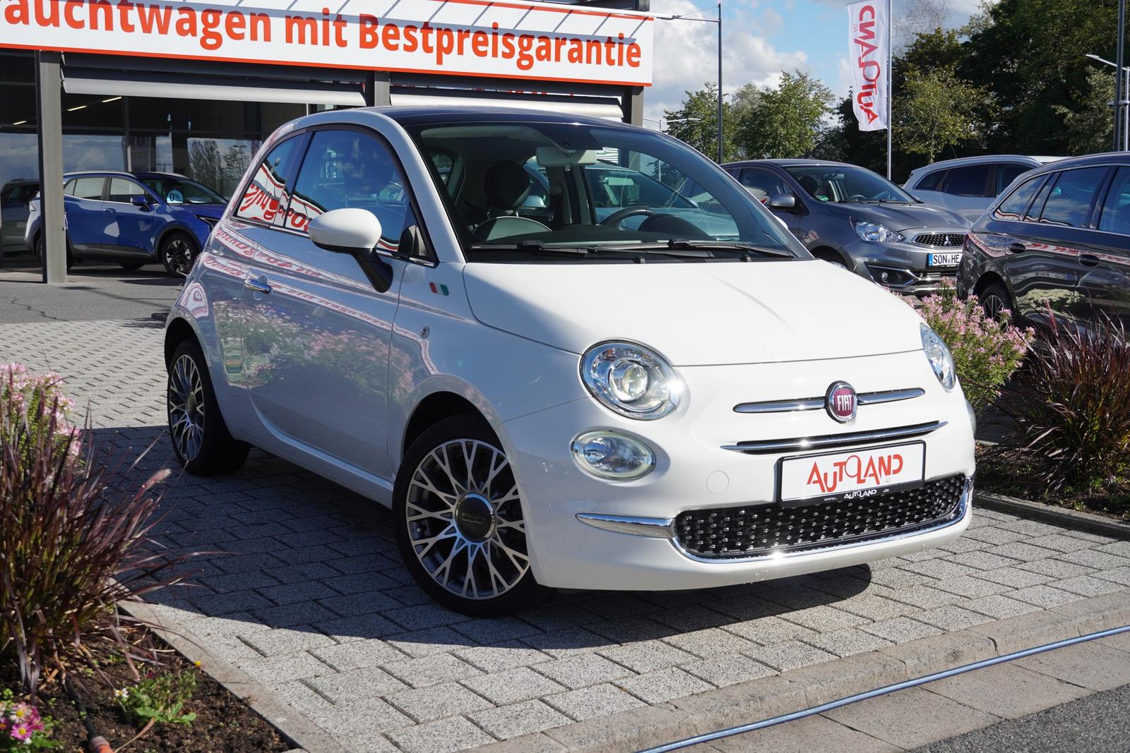 Fiat 500 0.9 Lounge Bi-Xenon Tempomat PDC Klimaaut.