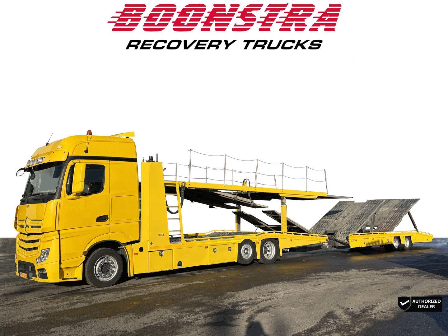 Mercedes-Benz Actros 2445 Tijhof TA12000 7 Car Winch Autotrans