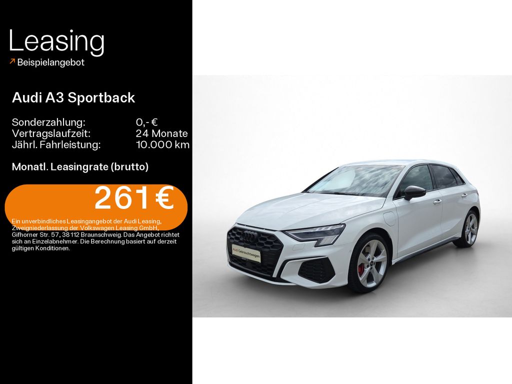 Audi A3 Sportback 45 TFSI e S line*Navi*Matrix*B&O*Vi
