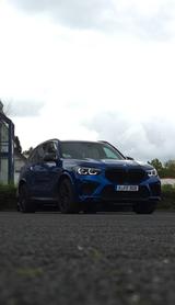 BMW X5 M Competition M Competition - blaue BMW X5 M