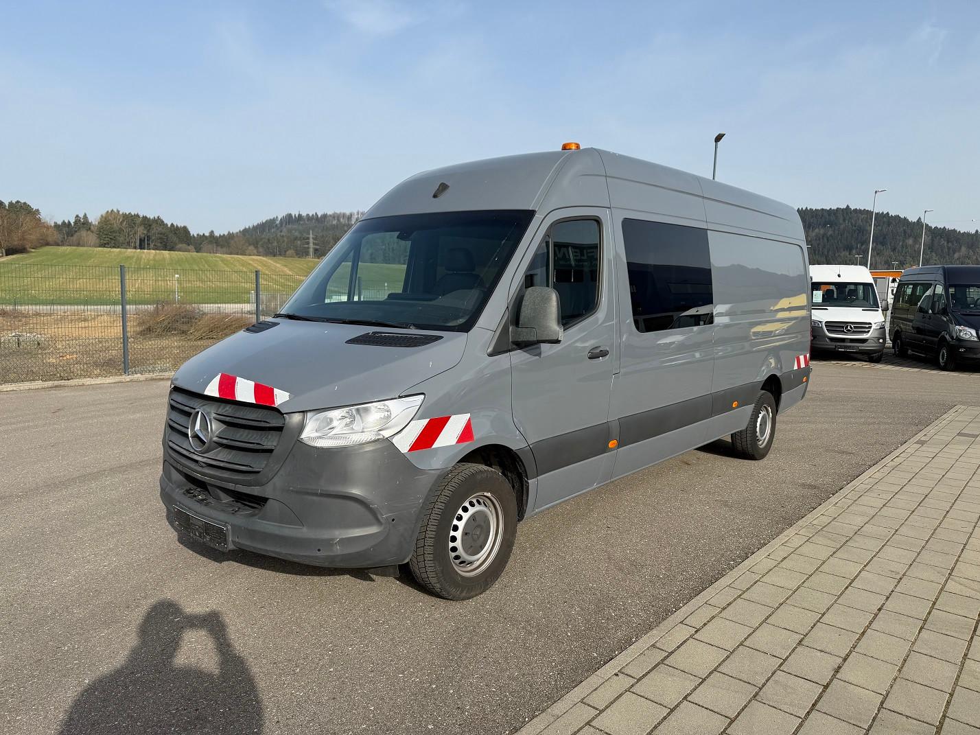 Mercedes-Benz Sprinter 319 CDI Maxi Mixto Lang Hoch Klima AHK