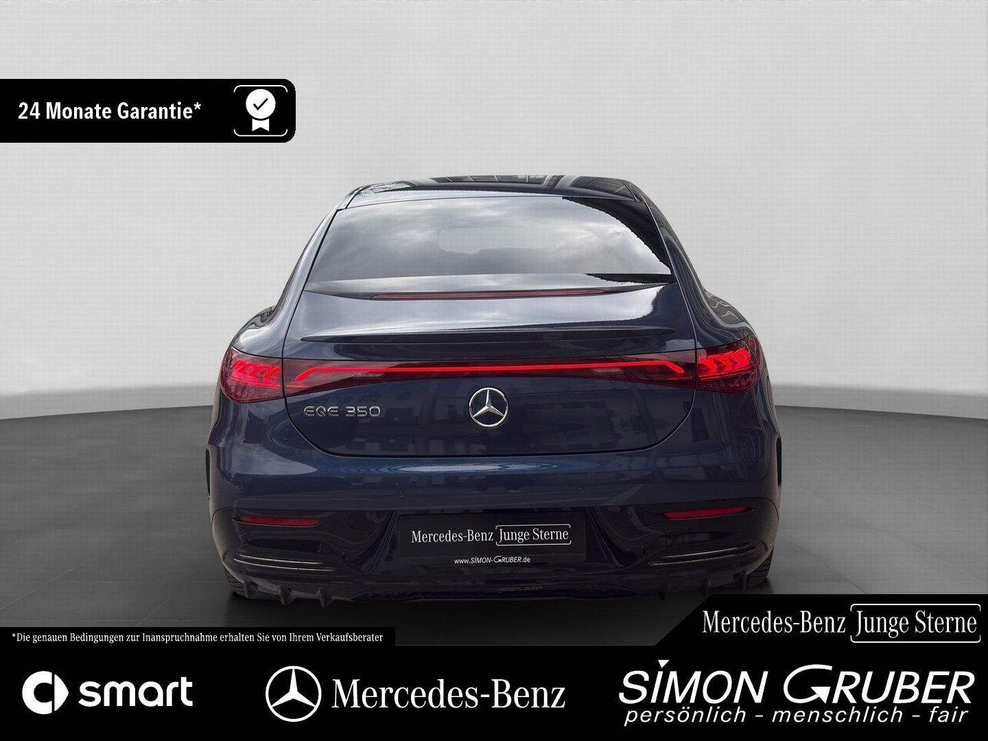 Fahrzeugabbildung Mercedes-Benz EQE 350 Edition AMG AHK WP Burm DigiL Mod 2024