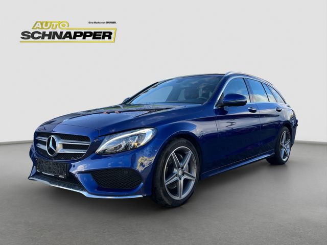 Mercedes-Benz C 180 AMG LINE-LED-NAVI-SHZ-7G TRONIC-TEMPOMAT- 