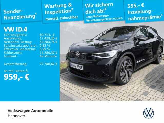 Volkswagen ID.4 GTX 4MOTION 250 kW (340 PS) 79 kWh 1-Gang-A