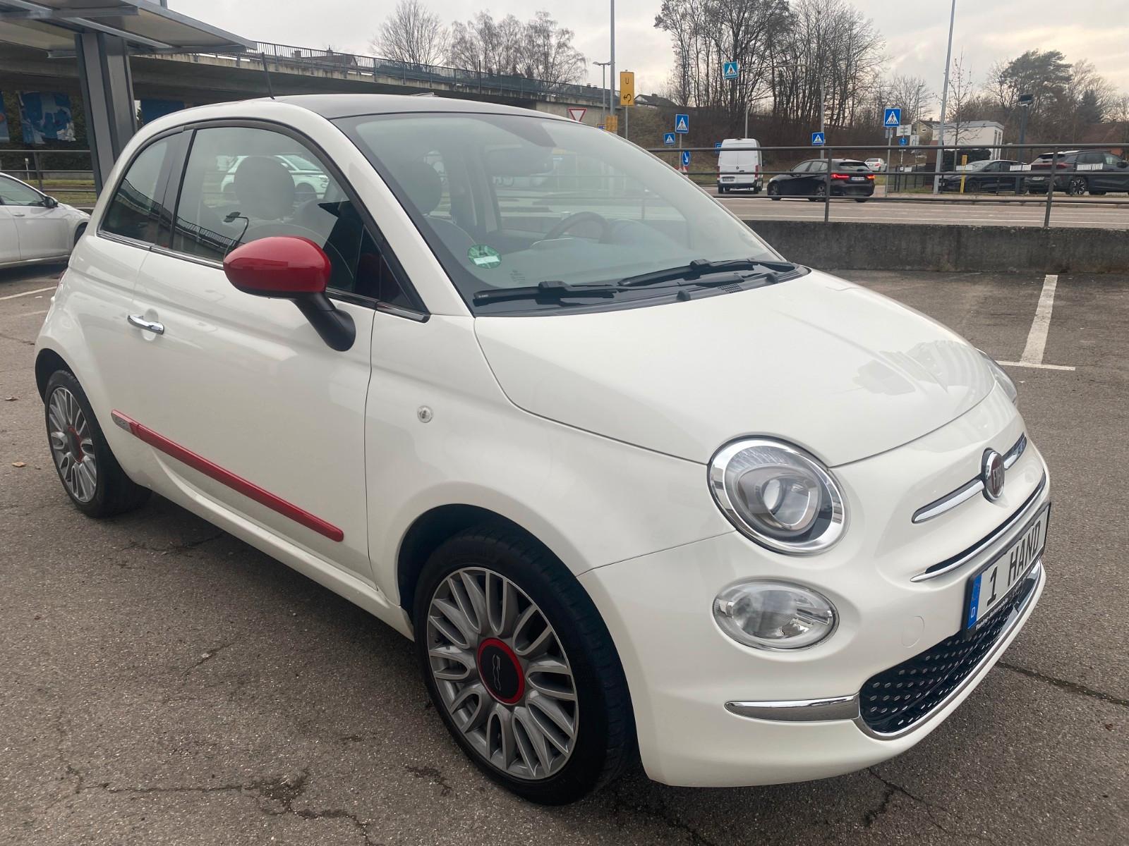 Fiat 500 Lounge 1.2-KLIMAAUTOMATIK-1.HAND-PANO-EURO 6