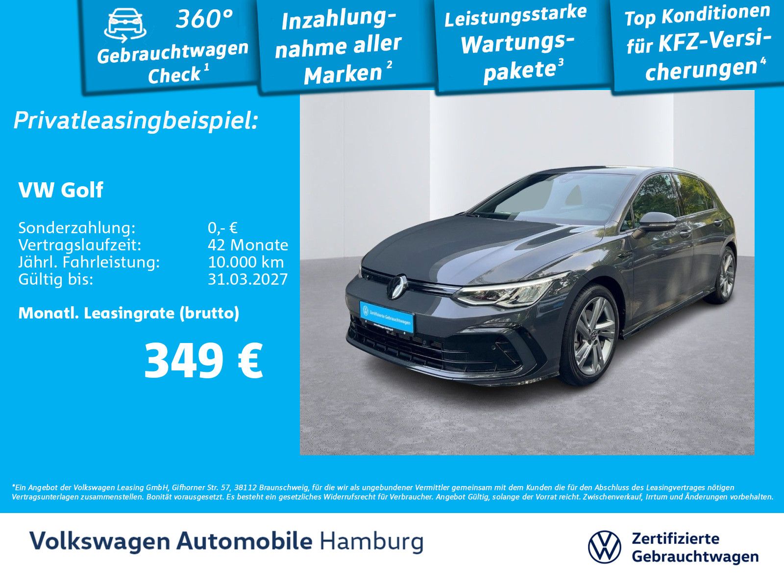 Volkswagen Golf VIII R-Line 1.5 eTSI DSG Rückfahrkamera foto 2