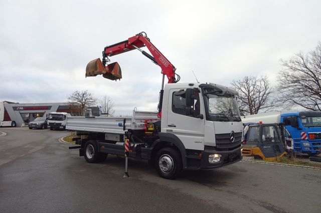 Mercedes-Benz ATEGO 1224 K Kipper + Kran + Funk + Greifer