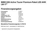 BMW 220i Active Tourer Premium-Paket LED AHK LM 17" - BMW 220 Active Tourer aus 2024