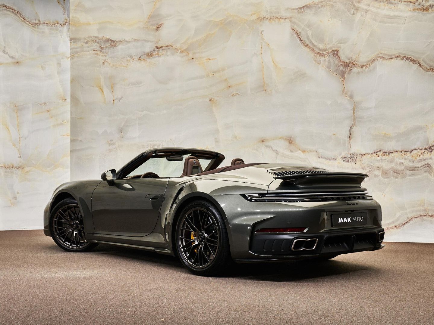 Porsche 992 Cabrio 3.6 Turbo S , noselift, clubleder, ce imagem 3