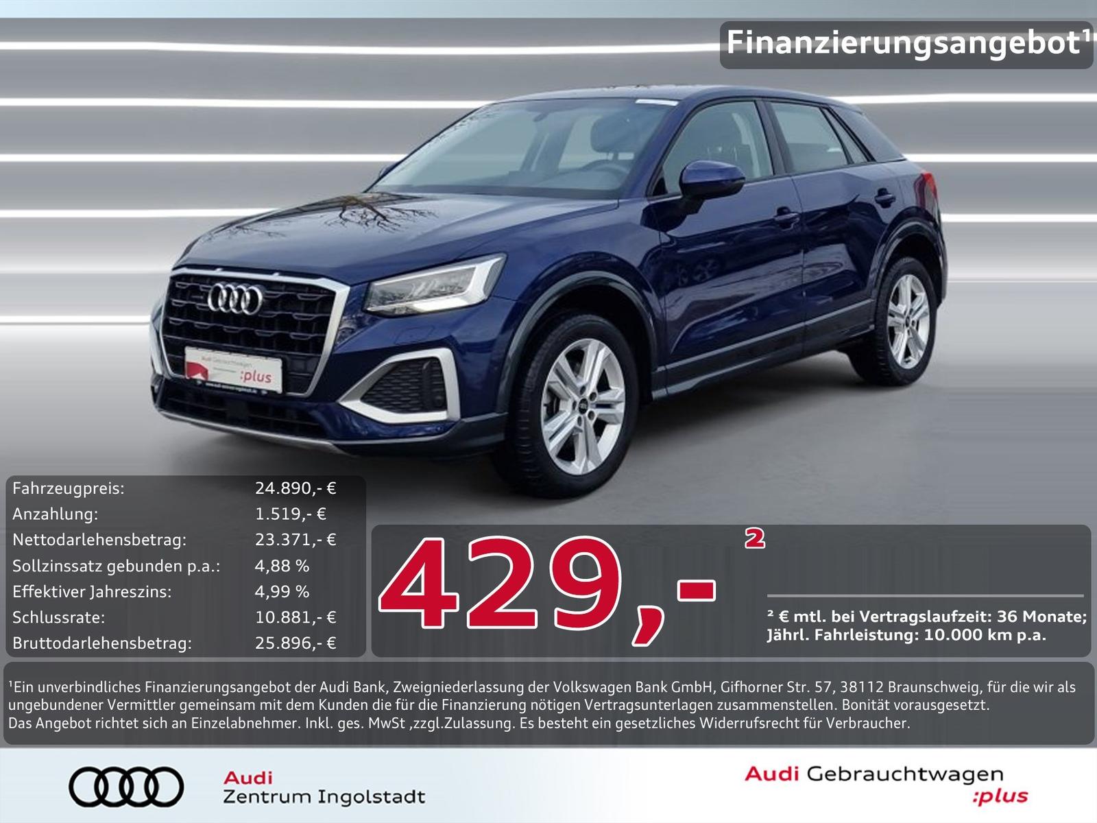 Audi Q2 40 TFSI qu AHK KAMERA NAVI+ SHZ LED advanced