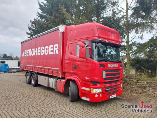 Scania R 450 LB6x2*4MNB Plane NUR 650 TKM! nur mit Anh.