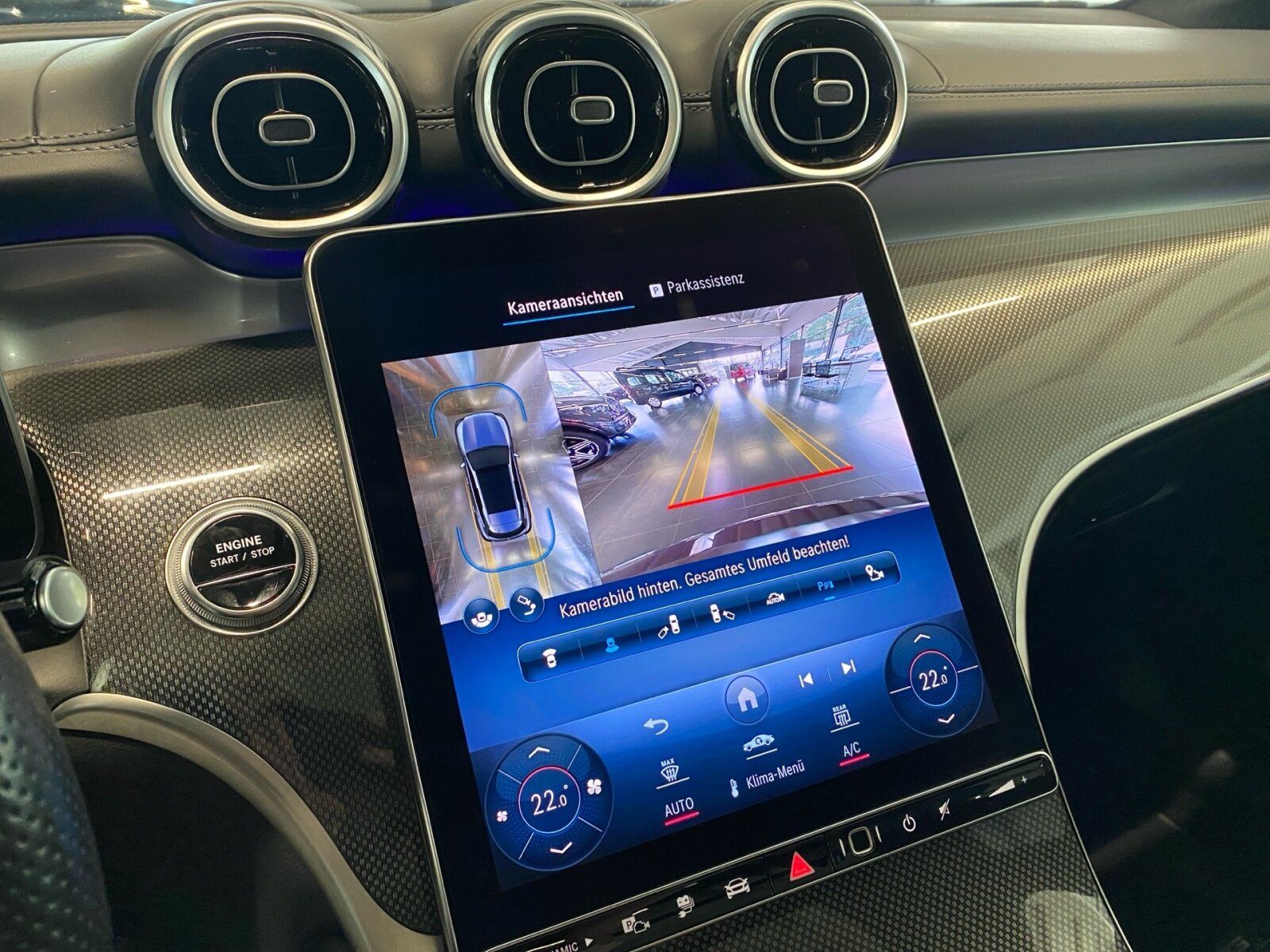 Mercedes-Benz GLC 300 de 4M AMG NIGHT AHK MEMO 360°KAM PANO foto 17