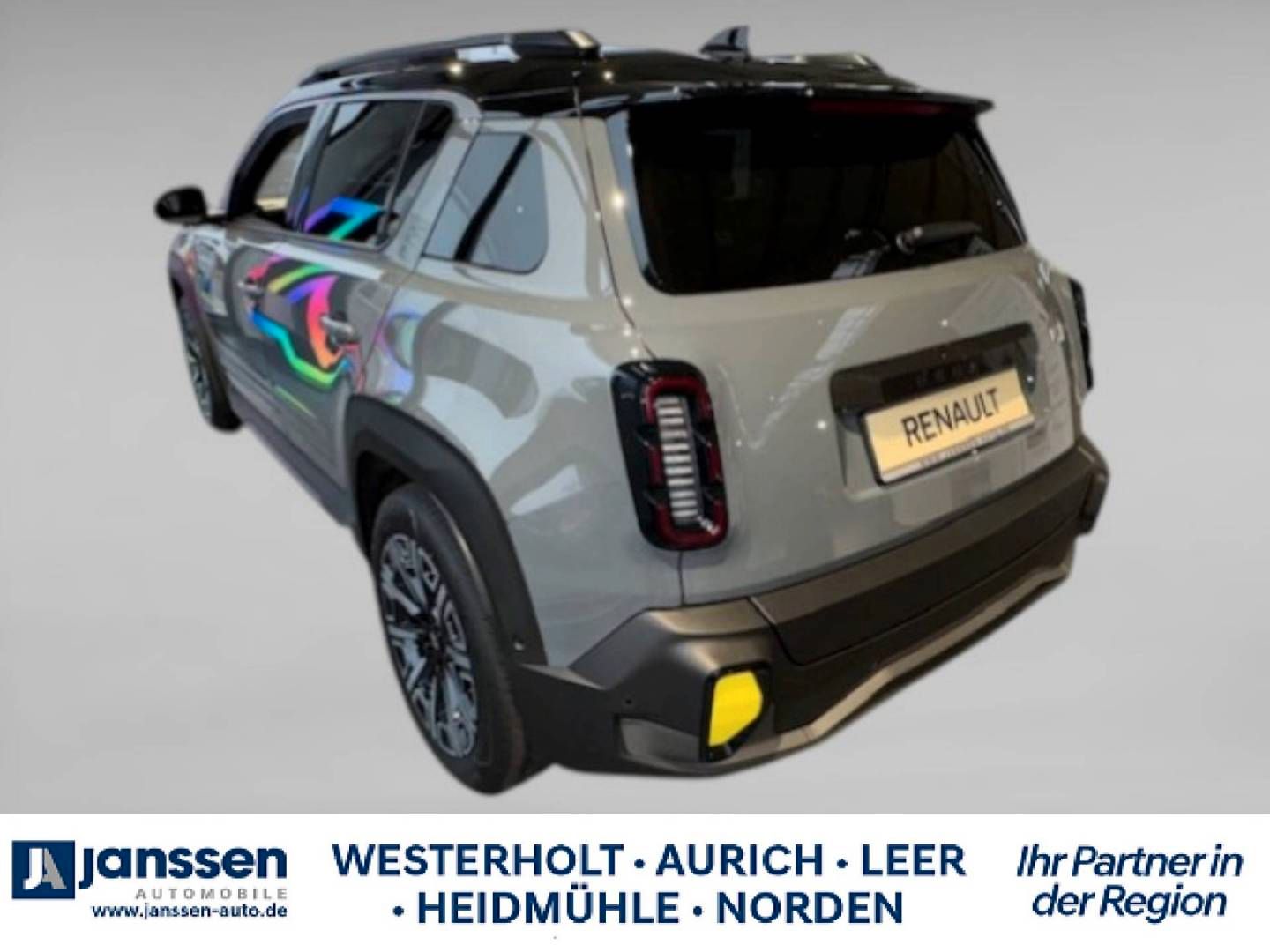 Fahrzeugabbildung Renault 4 E-Tech elektrisch Iconic 150 Comfort Range