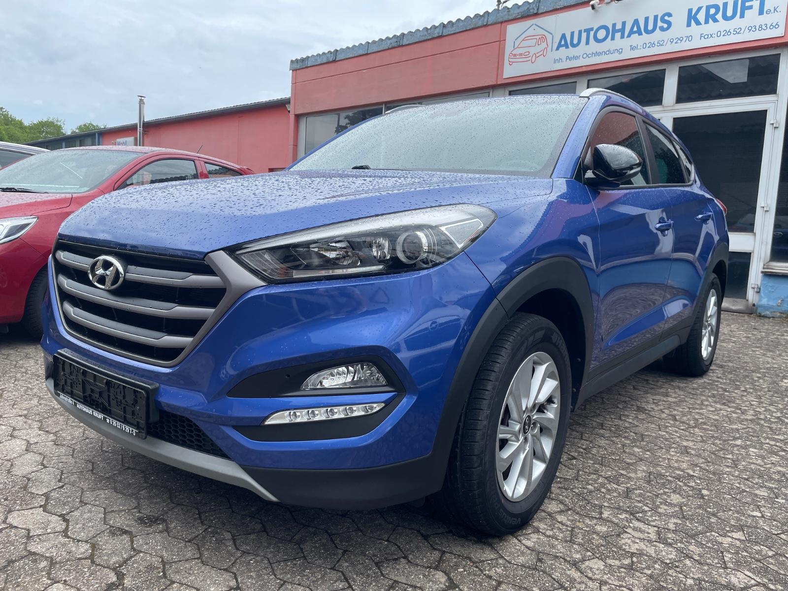 Hyundai Tucson blue Passion °2WD°Scheckheft°Service neu°
