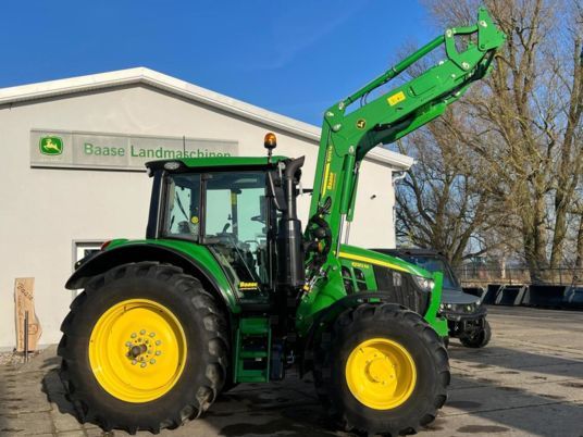 John Deere 6120M Stufenlos + Frontlader 603M