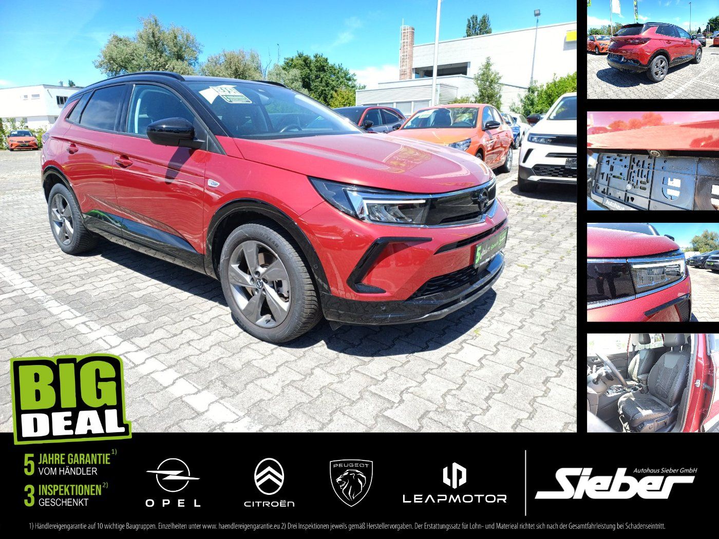 Opel Grandland 1.6 Turbo GS Line Klima*Kamera*DAB*Car