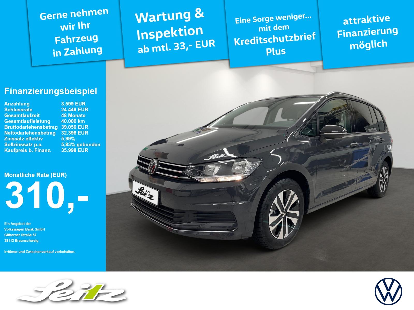 Volkswagen Touran 1.5 TSI Comfortline *7S*KAMERA*NAVI*