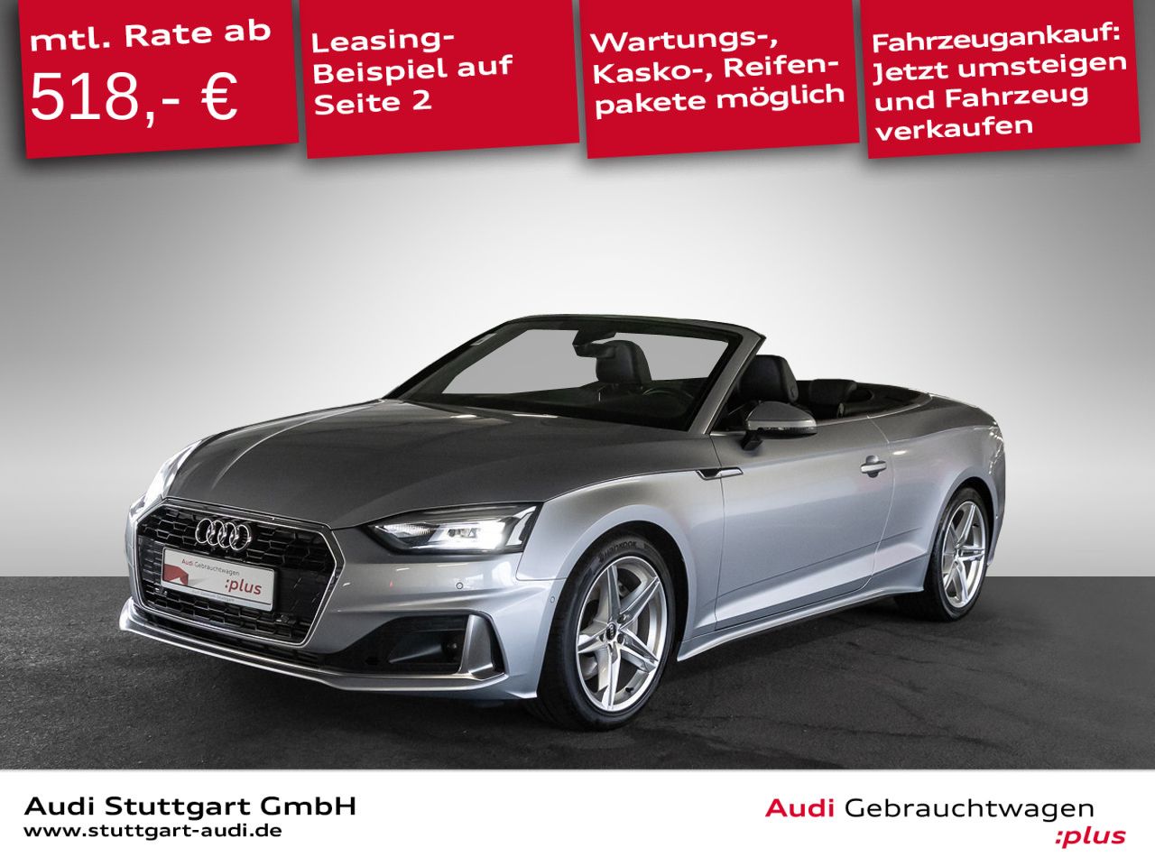 Audi A5 Cabriolet advanced 40 TFSI Kamera ACC CarPlay foto 1