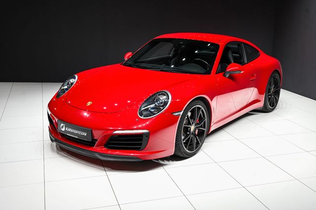 Porsche 991 Carrera S Karminrot Handschaltung Sportabgas