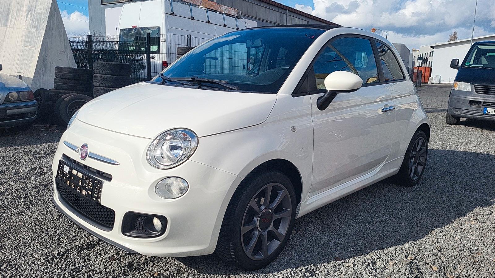 Fiat 500C S "Sport" Cabrio Teilleder TÜVneu