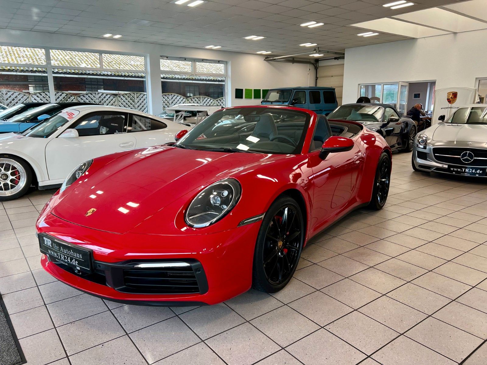 Fahrzeugabbildung Porsche 911 992 Carrera 4S Cabrio ACC, Sportabgasanlage
