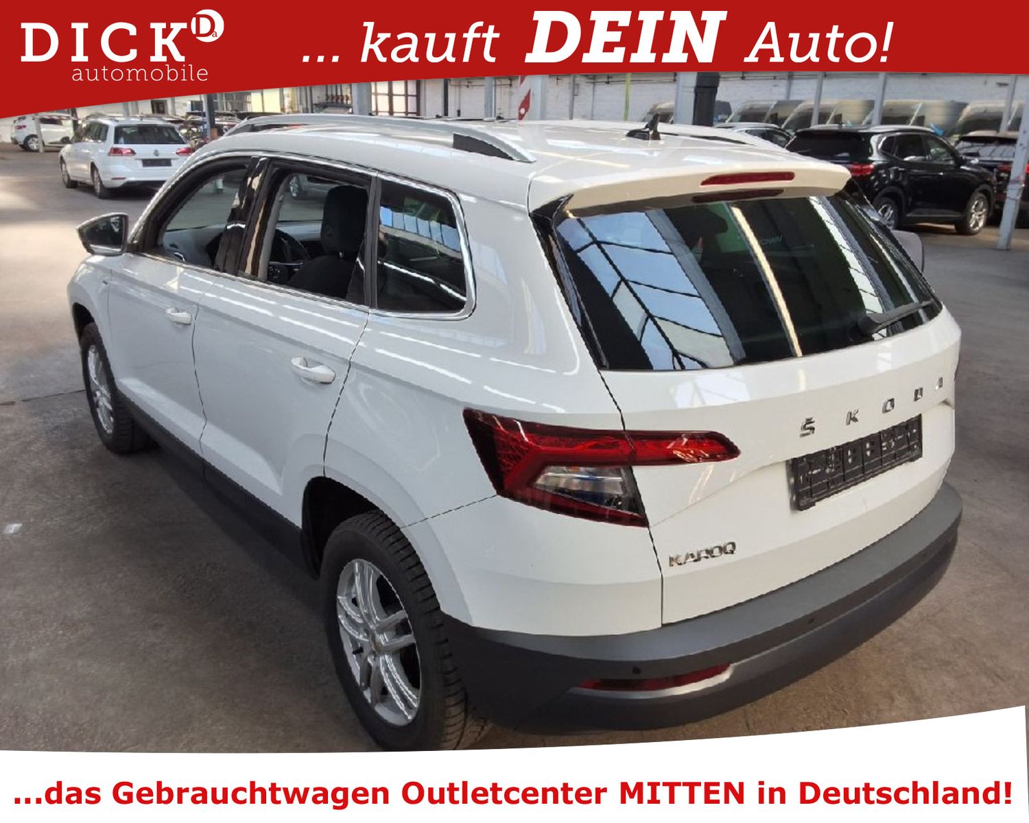 Fahrzeugabbildung SKODA Karoq 2.0d Drive LED/NAVI/ACC/SHZ/RFK/AHK/8Fa