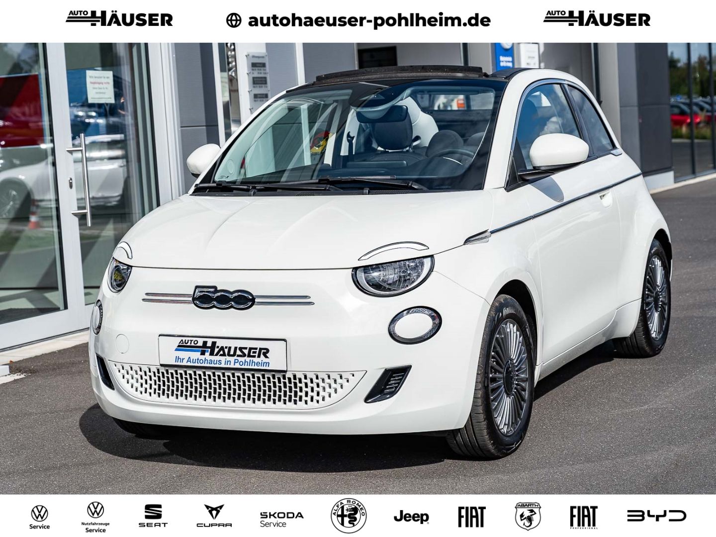 Fiat 500e Cabrio 42kWh SOFORT STYLE-PAKET MODE2-KABEL