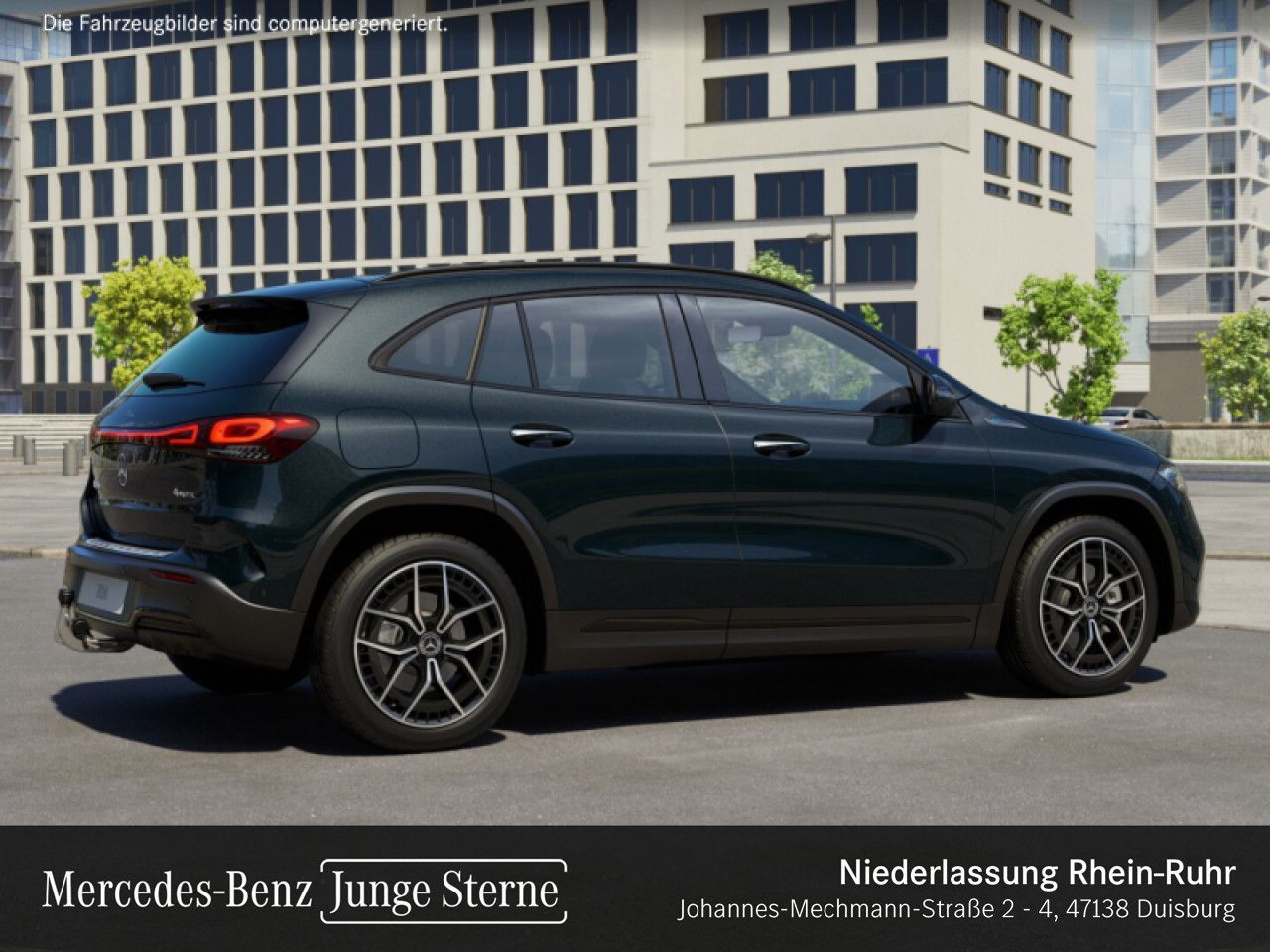 Mercedes-Benz EQA 350 4M AMG/Night/Fahrass/Pano/Volldig/AHK foto 21
