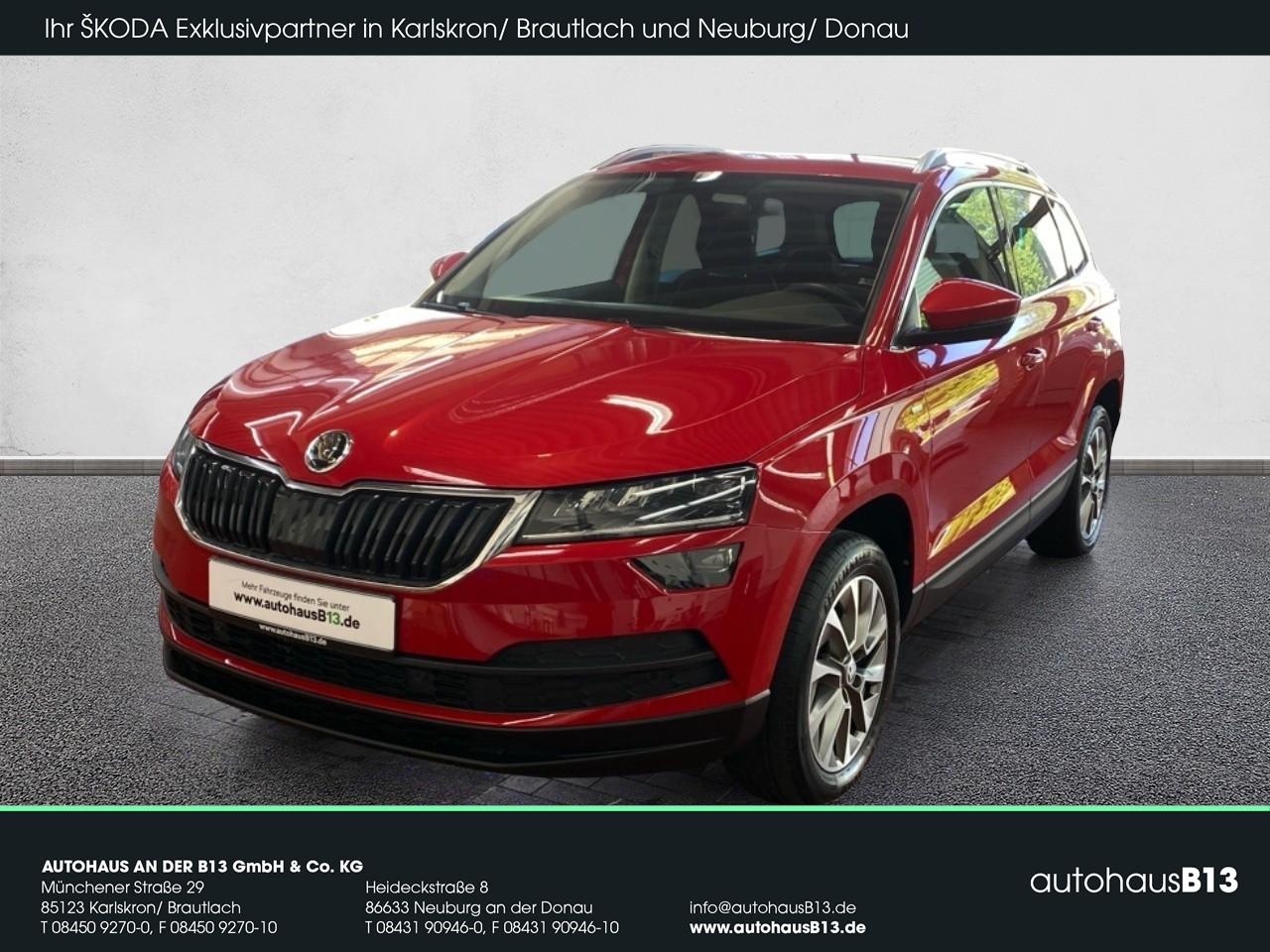 Skoda Karoq Clever 1.5 AHK+NAVI+PDC+SHZ+KAMERA+BT+LED