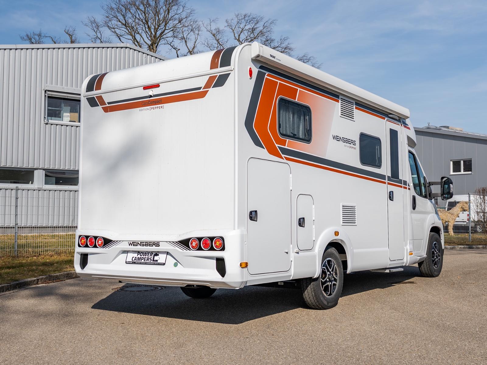 Weinsberg CaraCompact 600 MEG PEPPER #AUTOM #TV #KLIMA