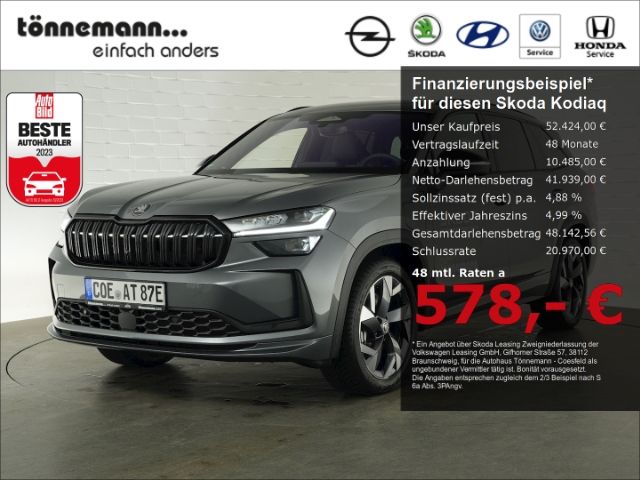 Skoda Kodiaq iV SPORTLINE DSG+AHK+NAVI+SITZ-/LENKRADHE