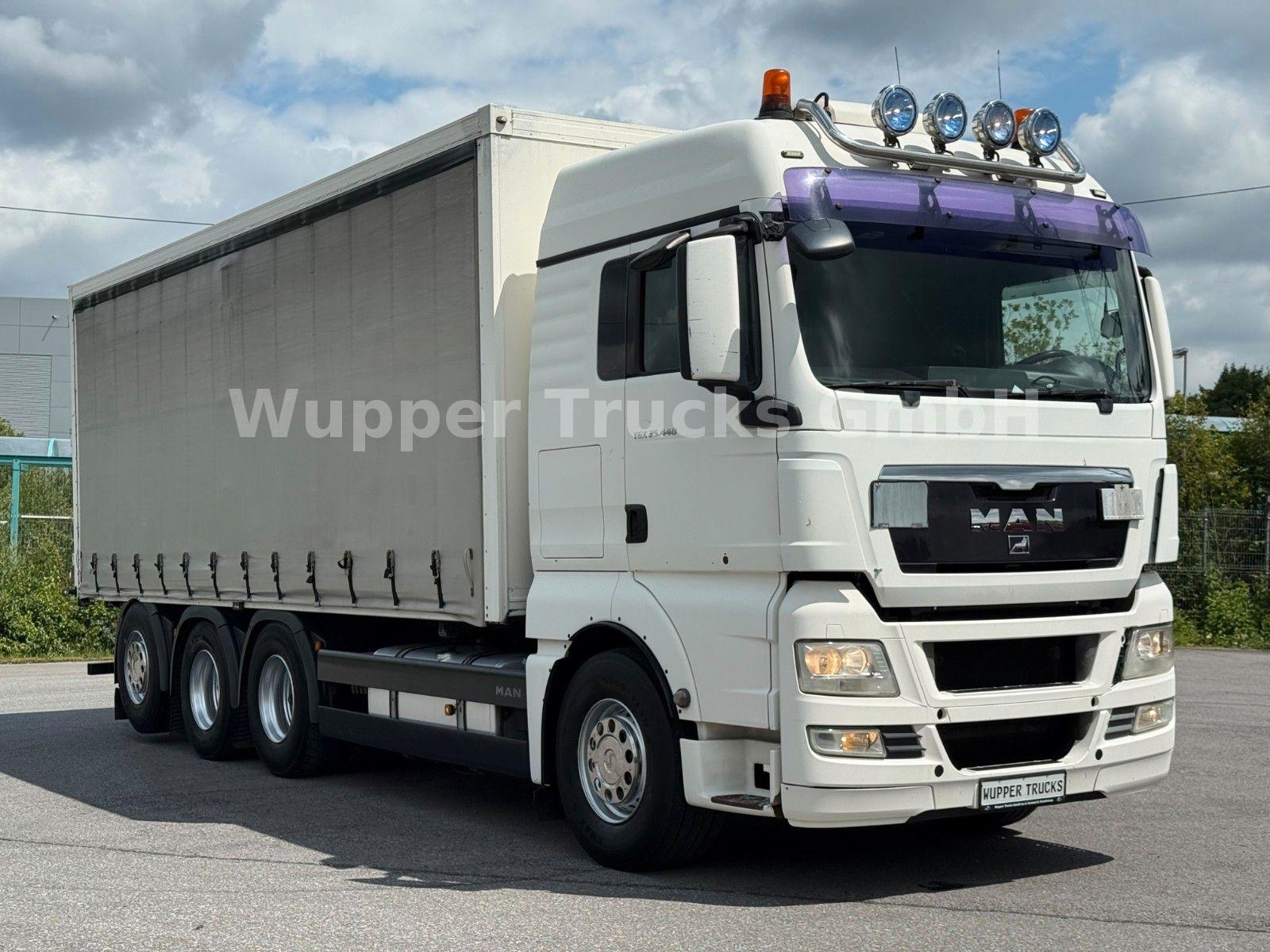 MAN TGX 35.440 8x4 BL nur 339 TKM Mitnahme Stapler