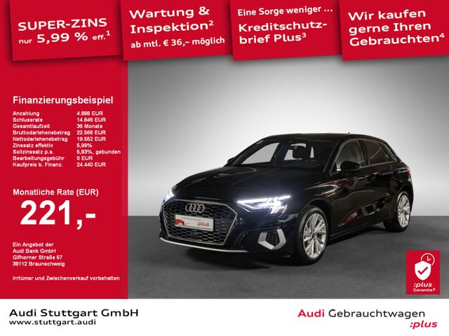 Audi A3 Sportback 40 TFSI e advanced LED Keyless PDC