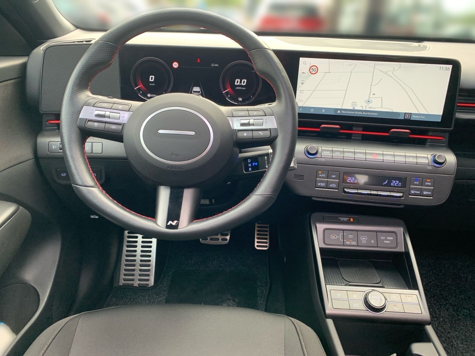 Fahrzeugabbildung Hyundai KONA 1.6 GDI N Line Hybrid el. Glas Schiebedach