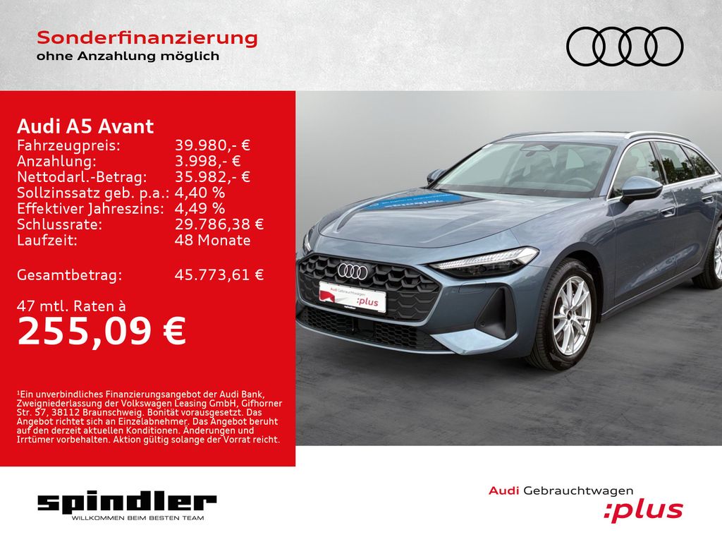 Audi A5 Avant TDI S-tronic / Tech+, Matrix, 360°, AHK