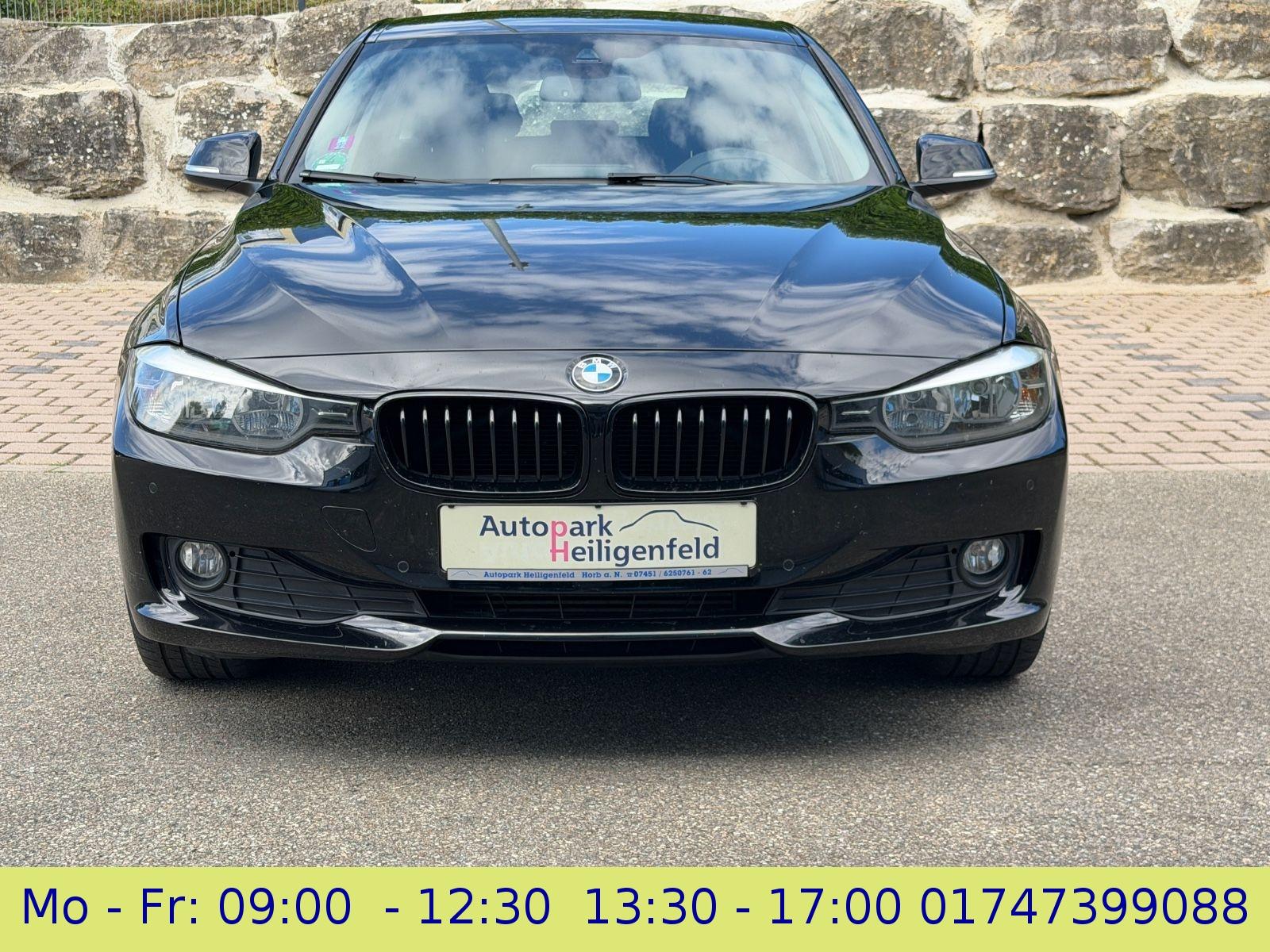 BMW 320 2014 — rear view