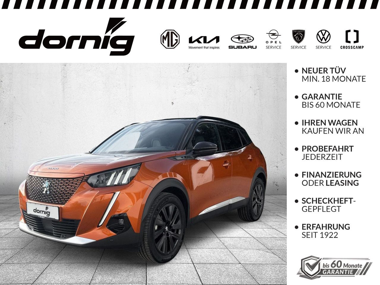 Peugeot e-2008 GT Pack 136, Pano, Kamera, ACC