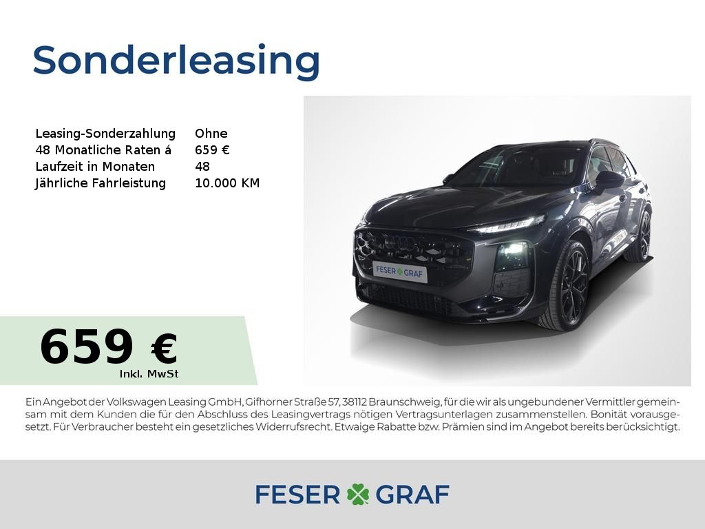 Audi Q3 TFSI quattro 2x S line AHK LED Pano Tech plus