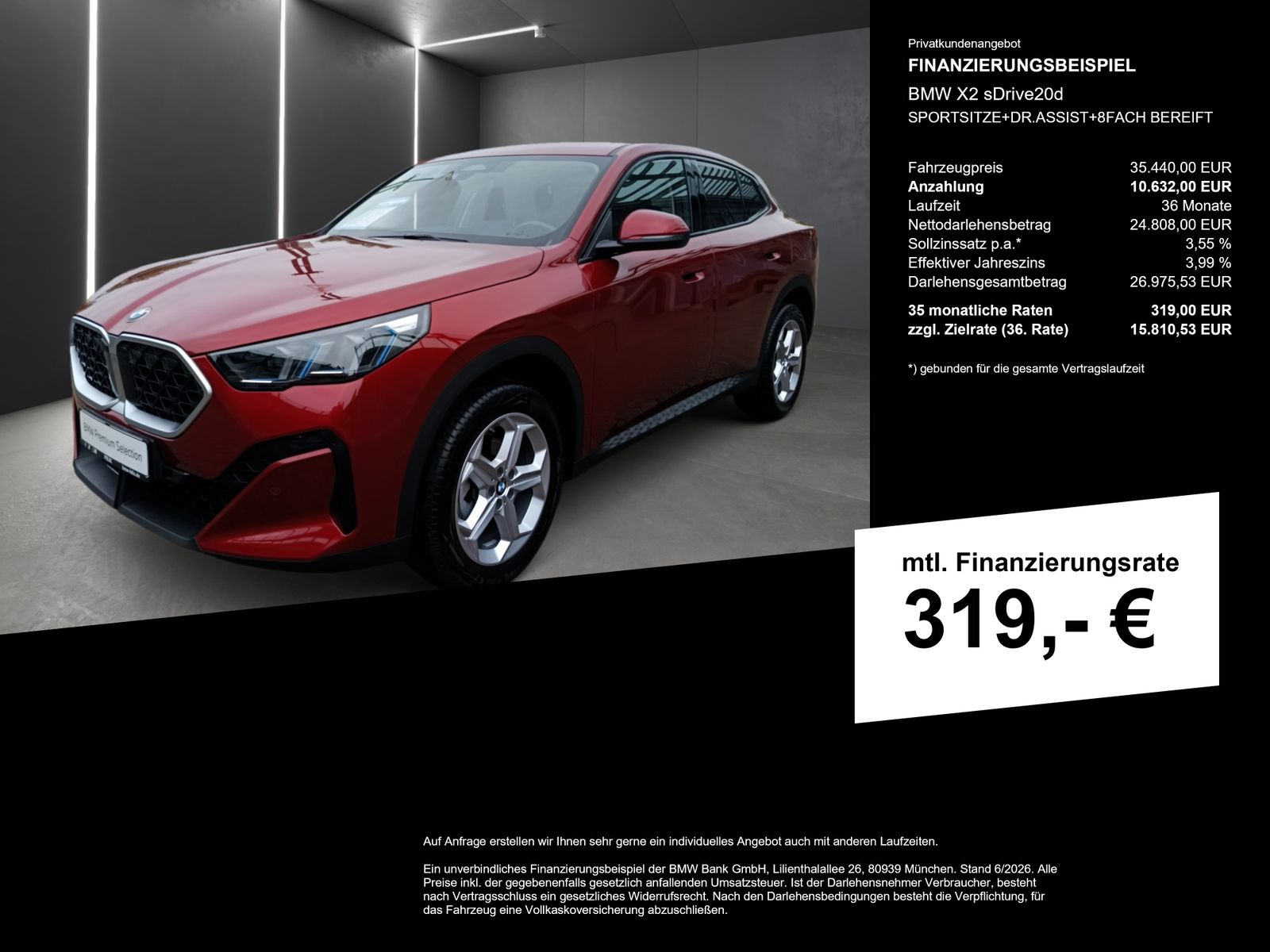 BMW X2 sDrive20d SPORTSITZE DR.ASSIST 8FACH BEREIFT foto 2