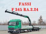 Mercedes-Benz ACTROS 2645 * FASSI F345.24 + FUNK + Anhänger - Mercedes-Benz Actros 3