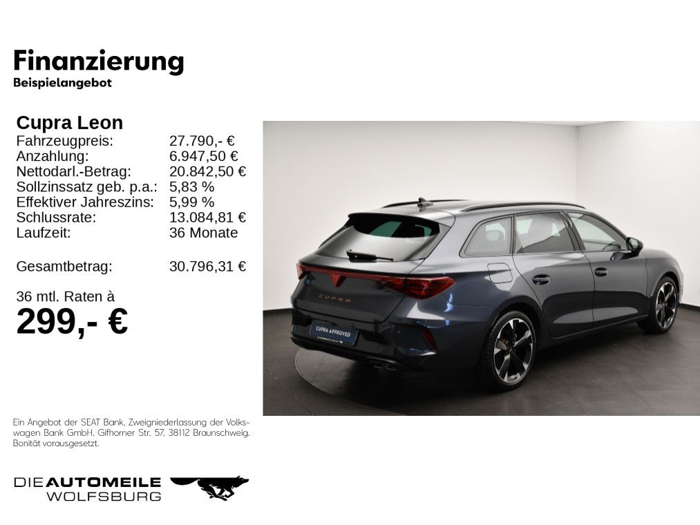 Cupra Leon ST 1.5eTSI DSG KAM LED SITZHZ PDC foto 2