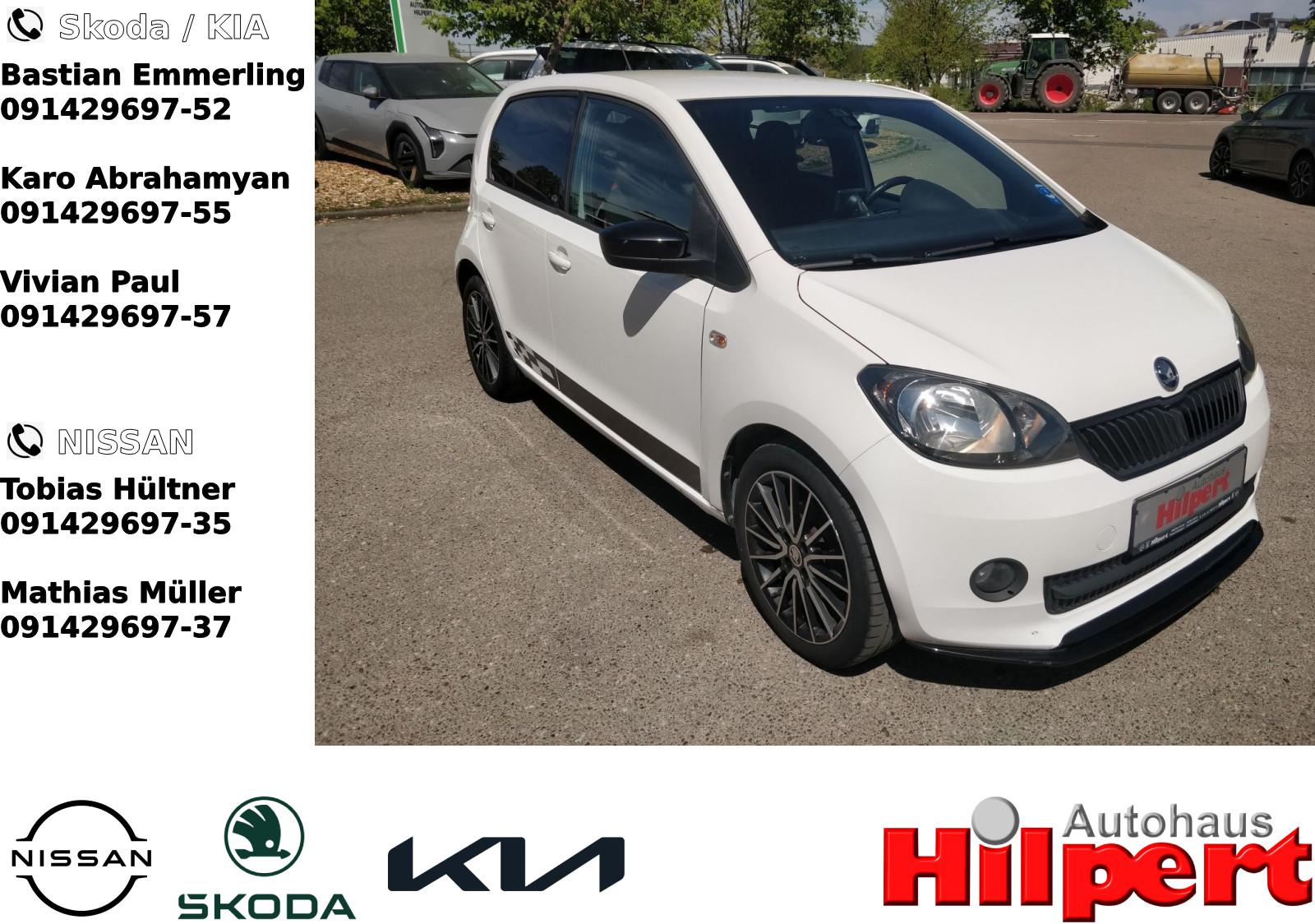 Skoda Citigo 1.0l Monte Carlo 75PS NAVI SHZ PDC 16"ALU