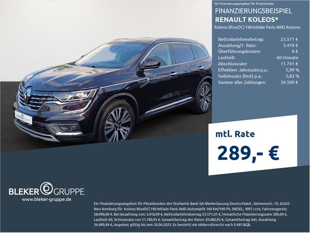 Renault Koleos BlueDCi 190 Initiale Paris 4WD Automatik