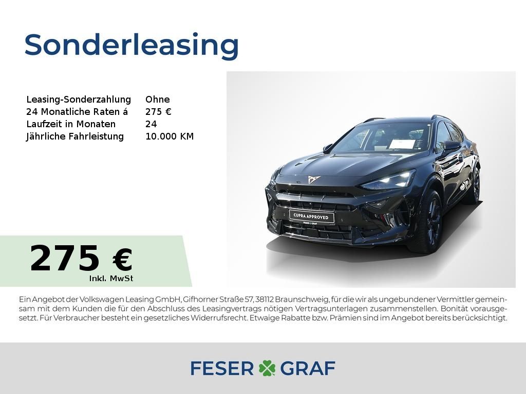 Cupra Formentor 1.5 eTSI DSG - NAVI,RFK,ACC,SHZ