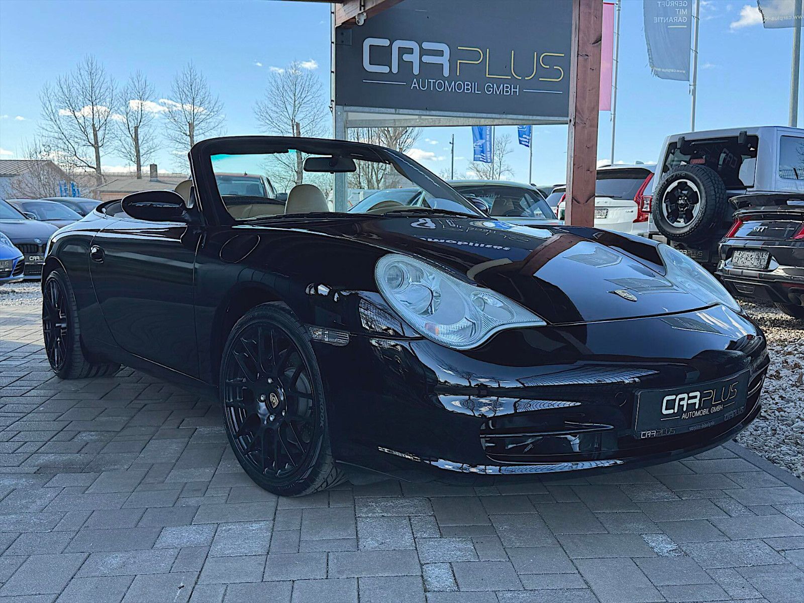 Fahrzeugabbildung Porsche 996 911 Carrera Cabriolet Black Design *TÜV Neu*