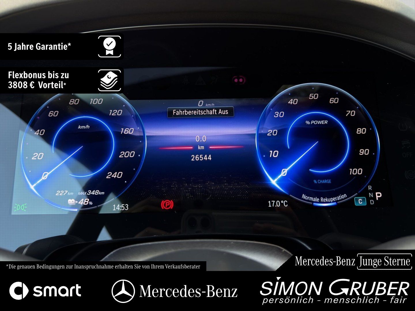 Fahrzeugabbildung Mercedes-Benz EQS 500 4M AMG Massage Sitzklima AHK Mod 2026